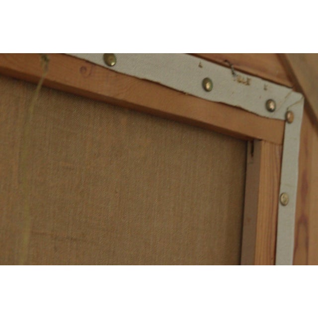 Ivar Franke, Lighthouse at the Water's Edge, 1960s, Oil on Canvas, Framed For Sale - Image 10 of 11