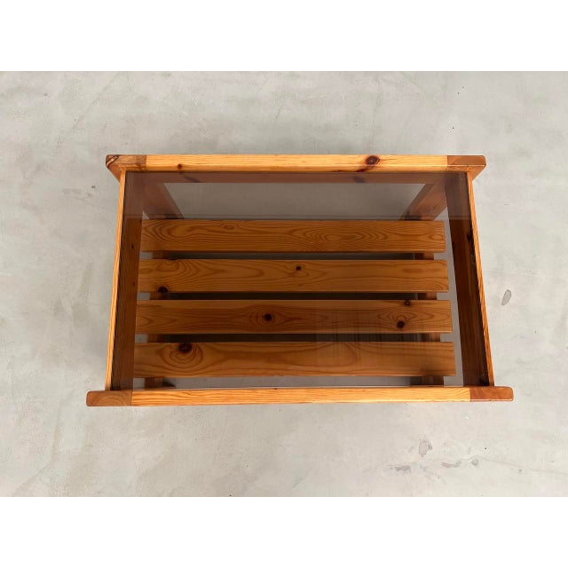 Pine Coffee Table from Maison Regain, 1970s For Sale - Image 4 of 17