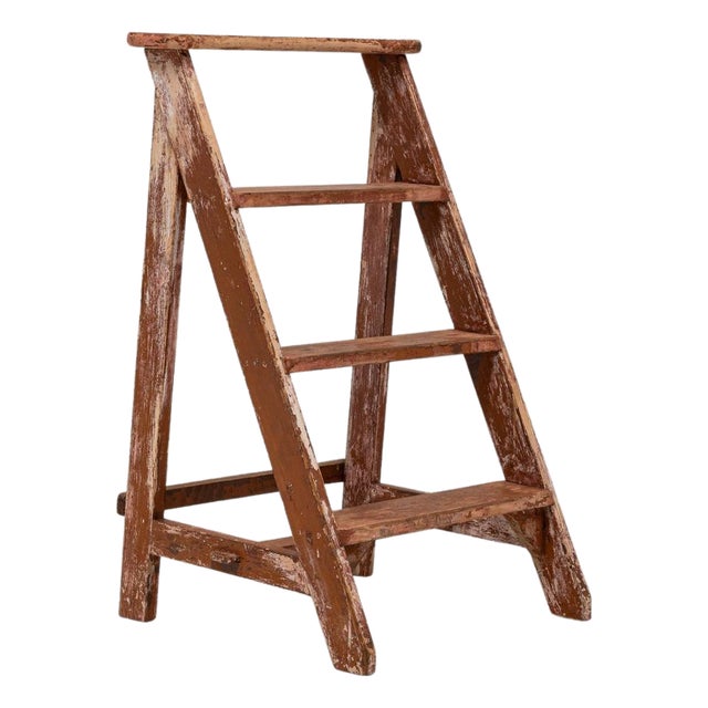 20th Century French Wooden Ladder For Sale