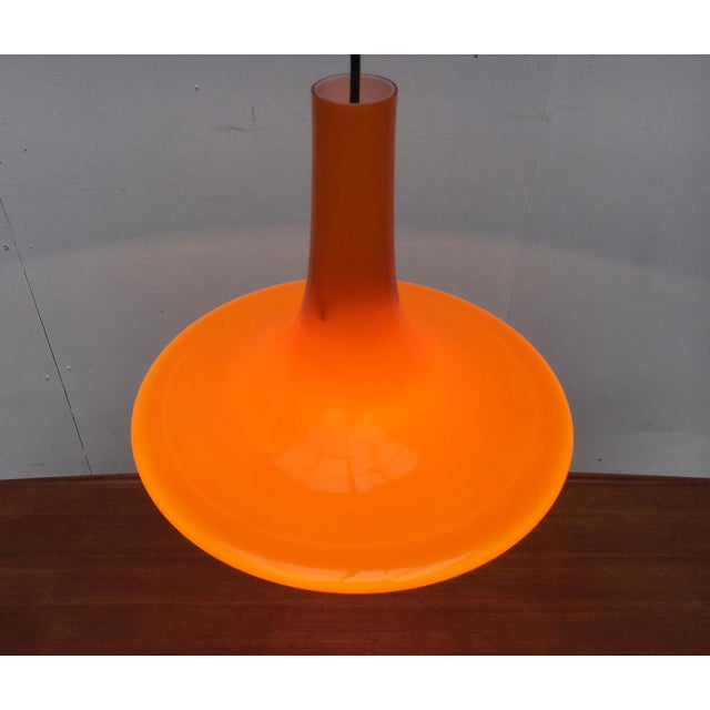 Mid-Century Tulip Glass Pendant Lamp from Peill & Putzler, 1960s For Sale - Image 4 of 18