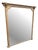 Large Antique 19th Century English Gilt Overmantle Mirror For Sale