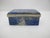 Small Lapis Lazuli Ring Pill Trinket Box With Silver Metal Trim & Hinged Lid For Sale - Image 9 of 9
