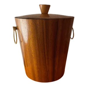 1960s Teak Ice Bucket by Kmc