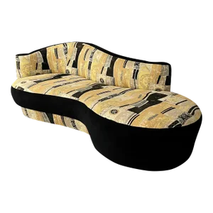 Mid-Century Vladimir Kagan for Weiman Cloud Sofa, Kidney-Shape, American, 1990s