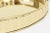 Brass Vintage Brass Square Perforated Serving Tray Barware With Handles, 1980's For Sale - Image 8 of 10