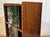 English Oak Bookcase with Sliding Doors, 1960s For Sale - Image 11 of 14