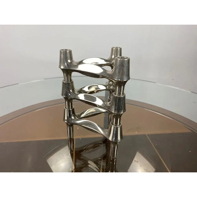 1970s Modular Candleholders, 1970, Set of 3 For Sale - Image 5 of 10