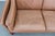 Vintage Danish Three-Seater Brown Leather Sofa with Beech Frame, 1970s For Sale - Image 6 of 18