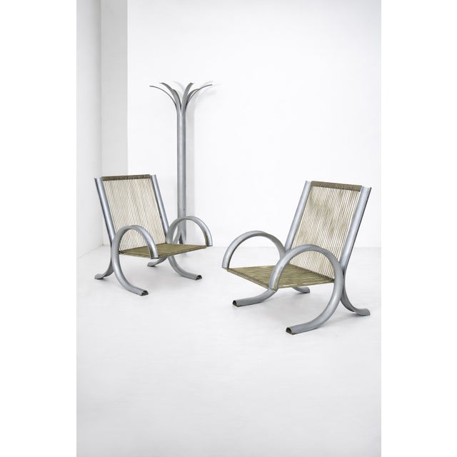 Ferrotipi Prototype Armchairs by Gianantonio Malacrida and P. Resmini, 1968, Set of 2 For Sale - Image 14 of 16