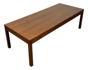Simple Mid-Century Walnut Coffee Table