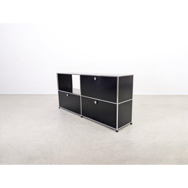 Sideboard in Black from USM Haller For Sale - Image 6 of 11