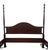 Brown Vintage Kittinger Richmond Hill Collection Chippendale Style Mahogany Queen Size Four Poster Canopy Bed For Sale - Image 8 of 11