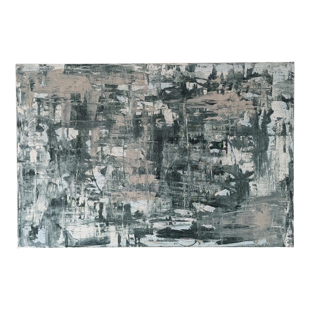 Original Large Scale Abstract Expressionist Painting on Canvas For Sale