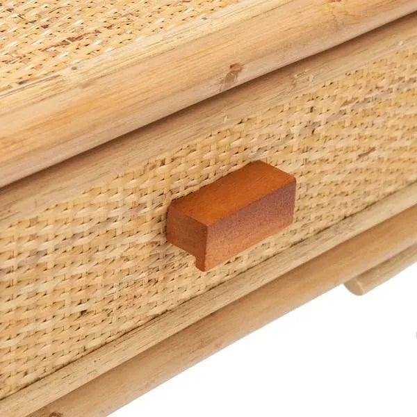 Safavieh Bea 1 Drawer 1 Shelf Nightstand - Natural For Sale - Image 9 of 11