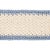 Contemporary Sample - Schumacher Sylvia Crochet Tape in Cornflower For Sale - Image 3 of 4