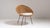 1960s French Mid- Century Modern Rattan Woven Chair with Upholstered Seat For Sale - Image 15 of 15