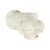 Victorian Staffordshire Miniature Poodle With Basket, England, c.1850–1880 For Sale - Image 9 of 10