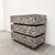 Vintage 1980s Postmodern Grey Three Drawer Dresser Tall Boy For Sale In Palm Springs - Image 6 of 10