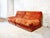 leather sofa. Five modules: two large and three small. Designer Antonello Mosca Producer Cinova 60's Dimensions Large...
