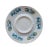Mediterranean 5 Pc Mikasa Saucer Plates Mediterranean Blue Bird Mid Century 4026 Vintage For Sale - Image 3 of 10