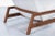 Mid-Century Modern Walnut Lounge Chair and Ottoman After Tobia Scarpa, 1960s For Sale - Image 11 of 12