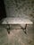 Stone Antique French Marble Bistro Table with Cast Iron Base, 1920s For Sale - Image 7 of 18
