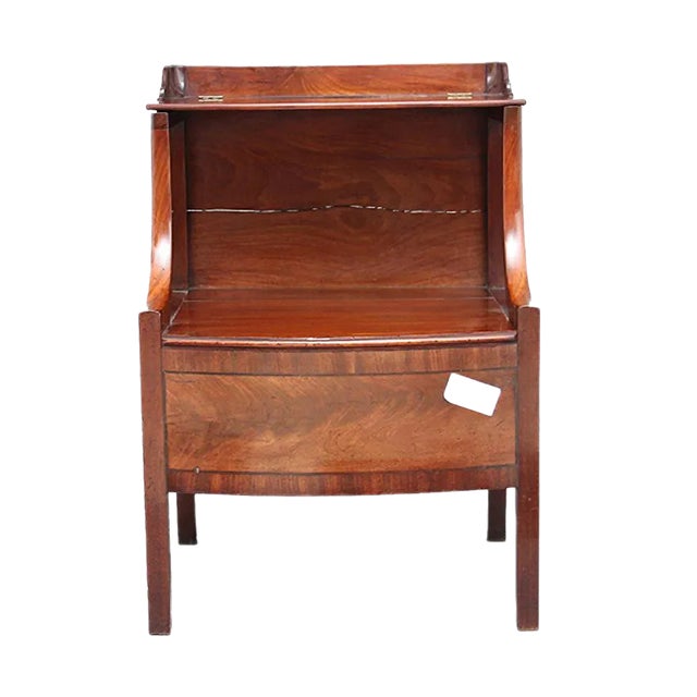 19th Century Mahogany Bedside Cupboard For Sale