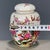 Chinese Vintage Famille Rose Porcelain Tea Jar With Lid – Phoenix & Peony Motif, "Wan Yu" Mark For Sale - Image 3 of 8