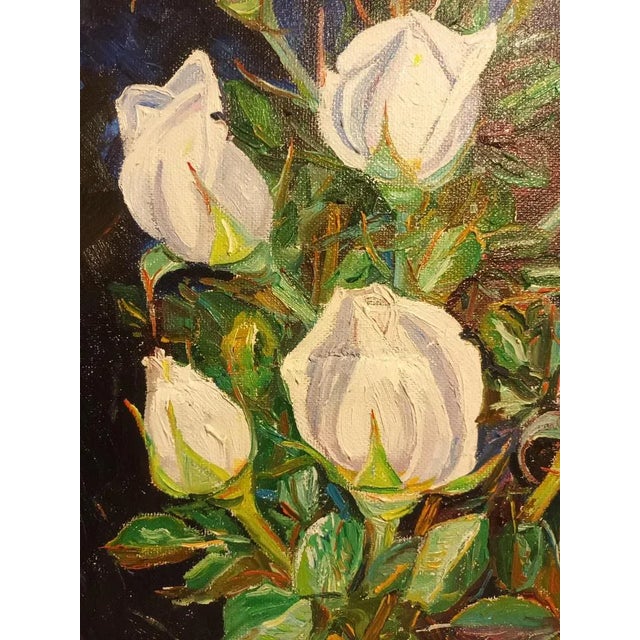 Avel, Rosas, 2023, Oil on Canvas, Framed For Sale - Image 4 of 7