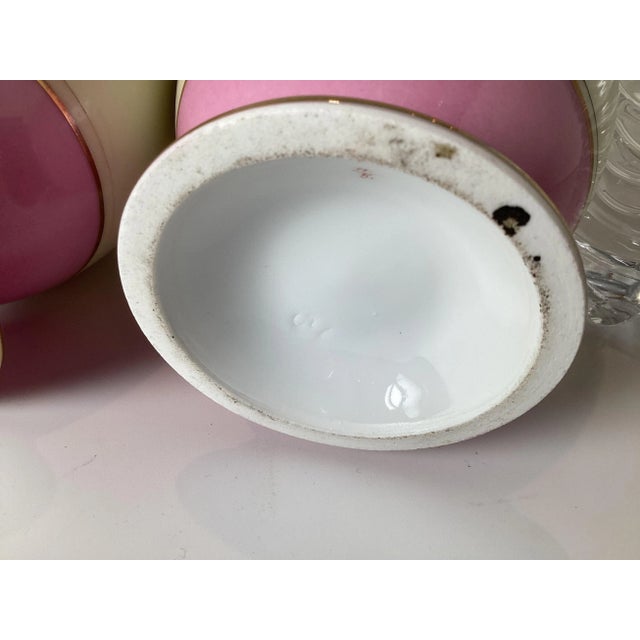 A Paris Porcelain Bird Vases Circa 1880 - A Pair For Sale - Image 10 of 11