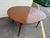 20th Century Henkel Harris Queen Anne Style Expandable Oval Solid Mahogany Dining Table For Sale - Image 9 of 18