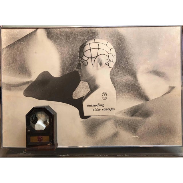 Dennis Hopper "Wilhold Up the Mirror" Photograph and Mixed Media Assemblage Wall Hanging Artwork, 1961 For Sale - Image 11 of 11