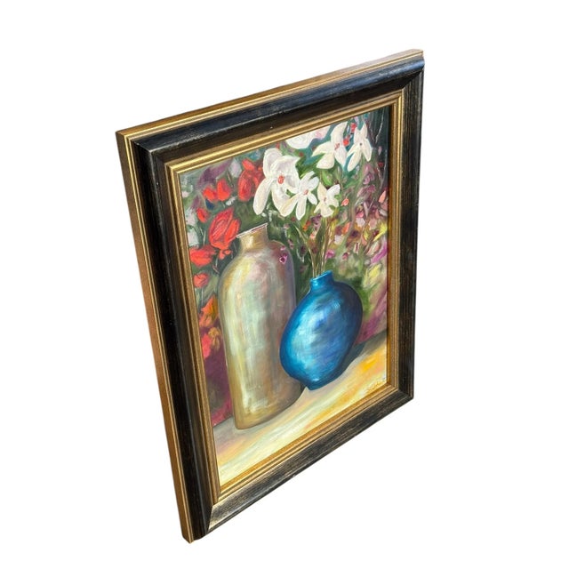 “Amber Clamor” by artist Steve Haley (American), signed Stephen.