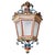 A rare Italian Hollywood Regency lantern wall light dating from the 1980s, preserved in exceptional New Old Stock...