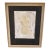 Original Abstract Figurative Acrylic and Charcoal Painting Matted and Framed For Sale