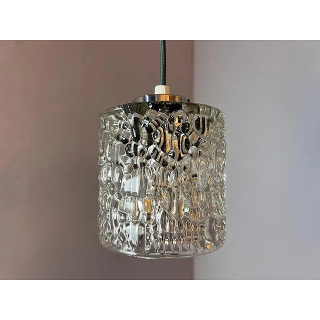 Hanging Lamp Glass from Denmark For Sale - Image 9 of 10