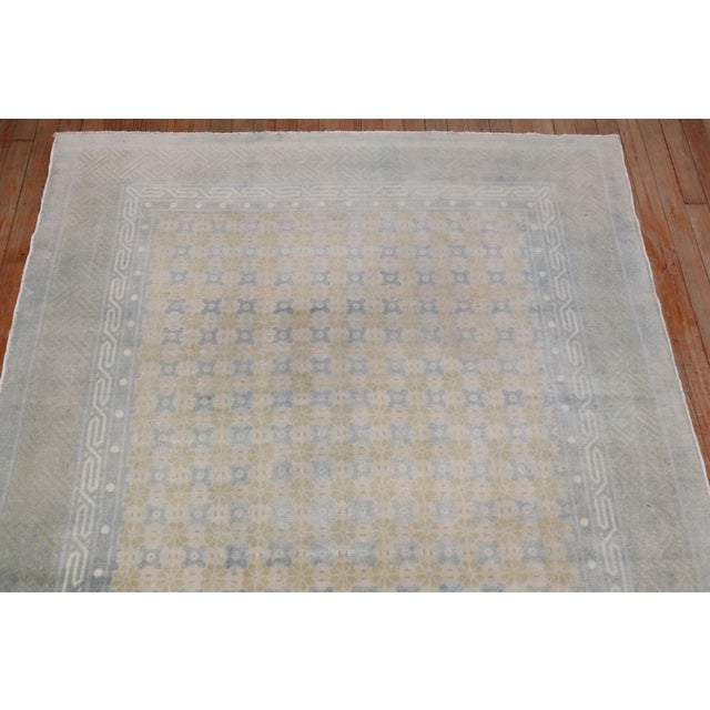 Early 20th Century Zabihi Collection Muted Antique Chinese Rug For Sale - Image 5 of 11