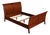 Stickley Cherry Sleigh Queen Bed For Sale