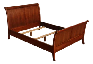Stickley Cherry Sleigh Queen Bed