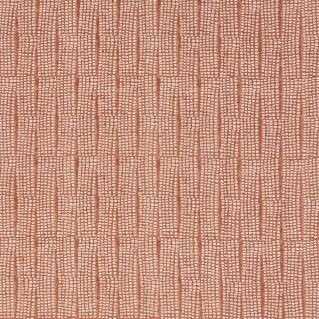 Schumacher Noland Block Print Fabric In Spice For Sale