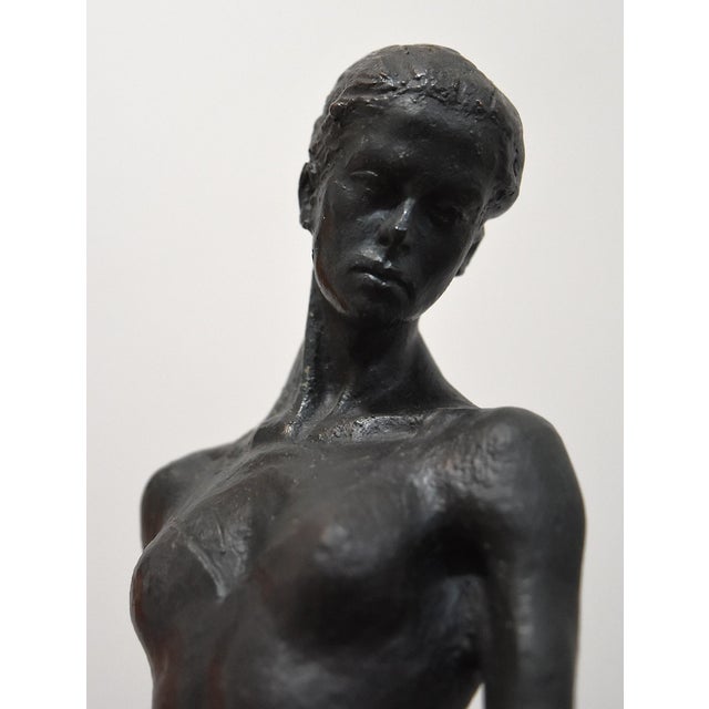 Vintage Modern Dancer or Ballerina Sculpture by Spanish Artist Josep Bofill For Sale - Image 14 of 18