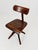 Bauhaus Swivel Office Chair in Wood from Puffdreh Kontorchair, 1930s For Sale - Image 4 of 16