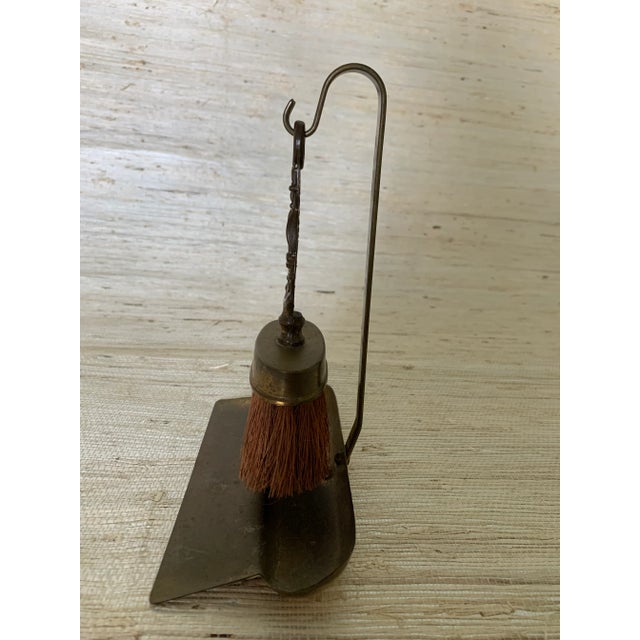 Mid-Century Modern 1960s Brass Fireplace Tools - 2 Pieces For Sale - Image 3 of 5