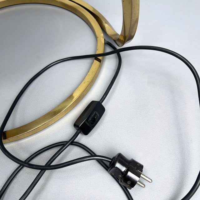 Rabarbaro Gold Floor Lamp by Carlo Giorgi for Bottega Gadda, Italy, 1970s For Sale - Image 13 of 15