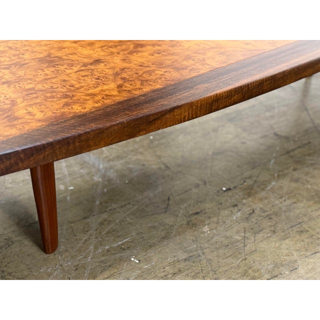 1950s George Nakashima Coffee Table for Widdicomb "Origins" - Sundra Model 200-84 For Sale In Atlanta - Image 6 of 12