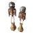 Pair of 19th Century Italian Giltwood & Gesso Candlesticks With Inset Mirror Panels For Sale