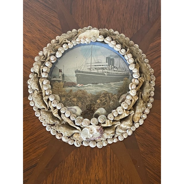 Antique sea Shells Sailors Valentines. Collectible