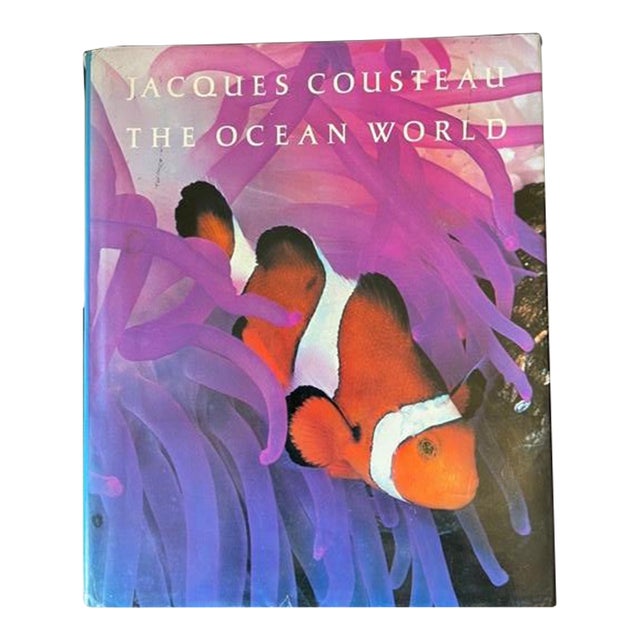 Jacques Cousteau Ocean World, Hardcover Coffeetable Book For Sale