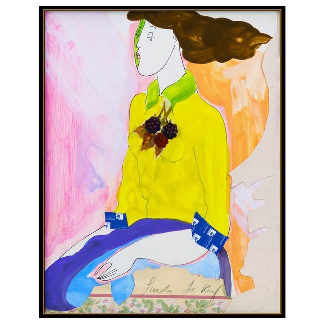 Message us to inquire about custom framing options! (Included for free with every purchase) The painting is of impressive...