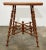 Antique ball and stick table in rich natural finish. Table features a square top with a stunning base with four turned...